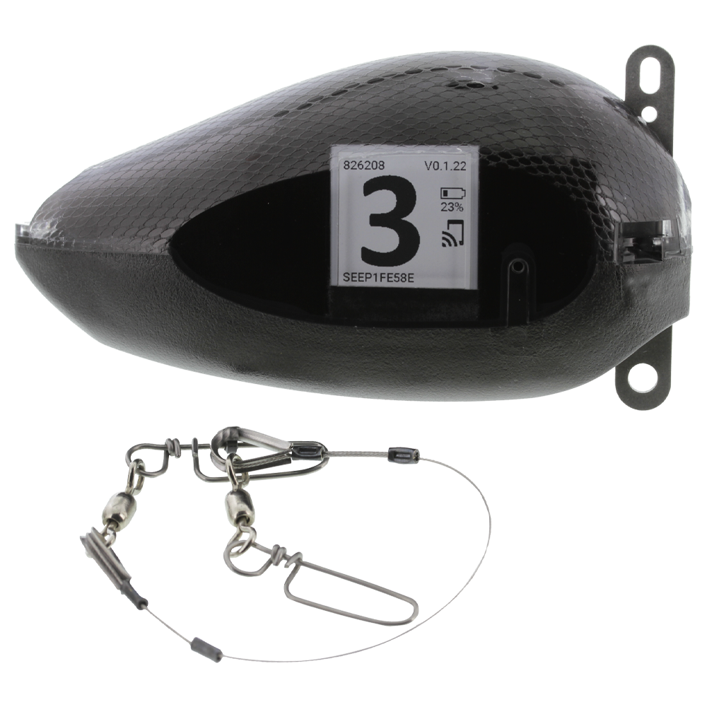 Scotty Inc. Downrigger Probe, Seeker™, Used to Measure and Send Speed/ Depth/ Temperature Data, Data Transfer Through Hydrophone – 5001