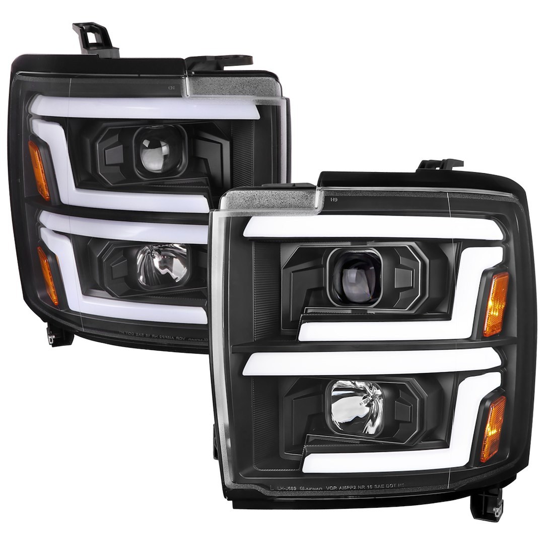 Spec-D Tunin Headlight Assembly – 2LHP-SIV1525JM-SQ-TM