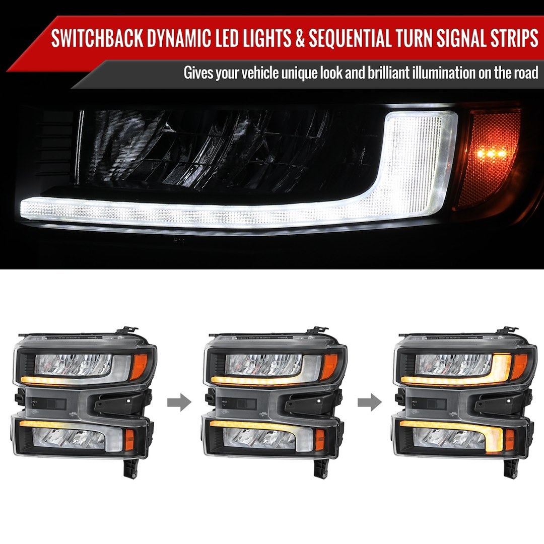 Spec-D Tunin Headlight Assembly – 2LHE-SIV1915JM-G3-RS