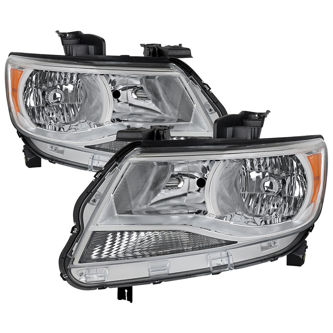 Spec-D Tunin Headlight Assembly, Halogen Bulb, Reflector Type – 2LH-COL15-RS