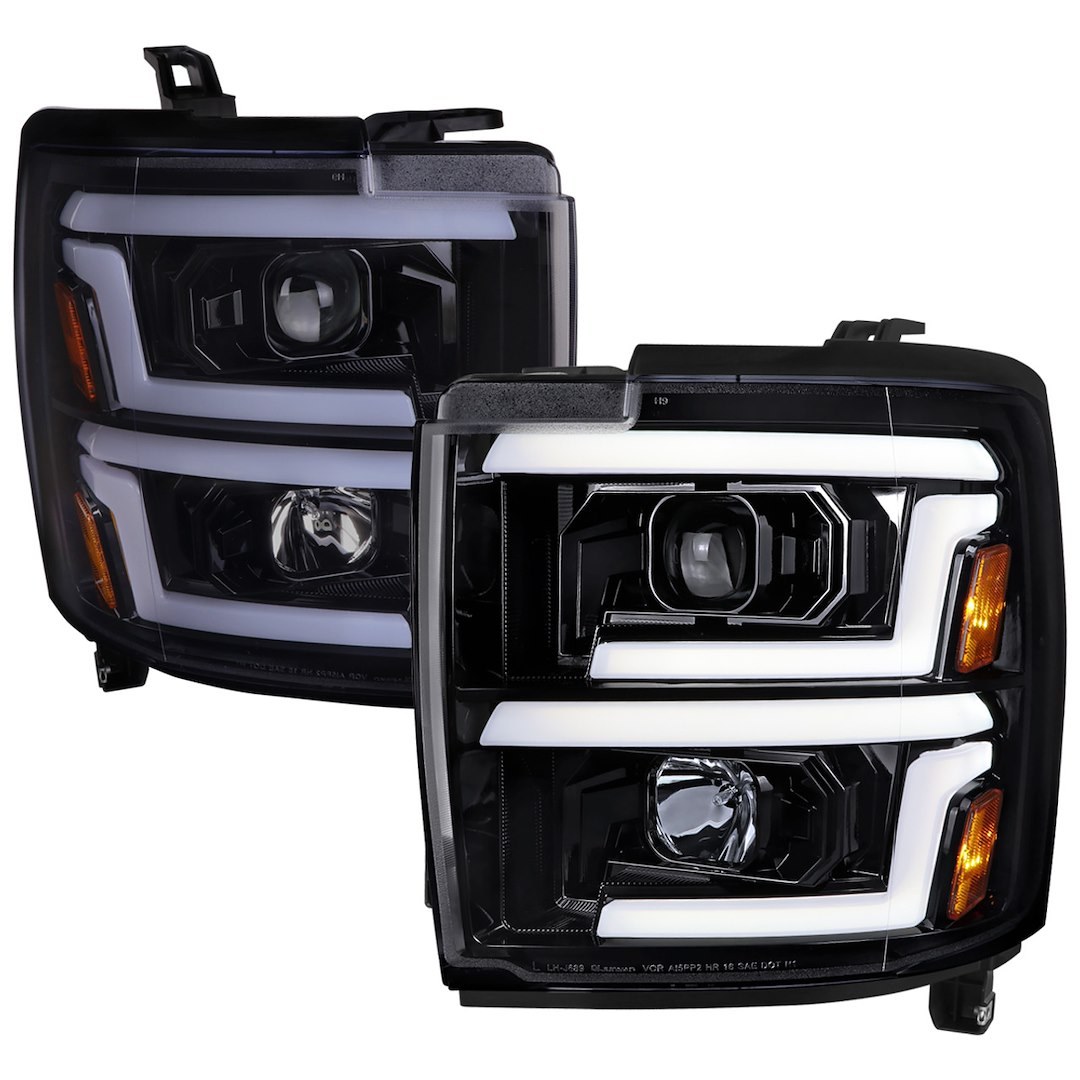 Spec-D Tunin Headlight Assembly – 2LHP-SIV1525G-SQ-TM
