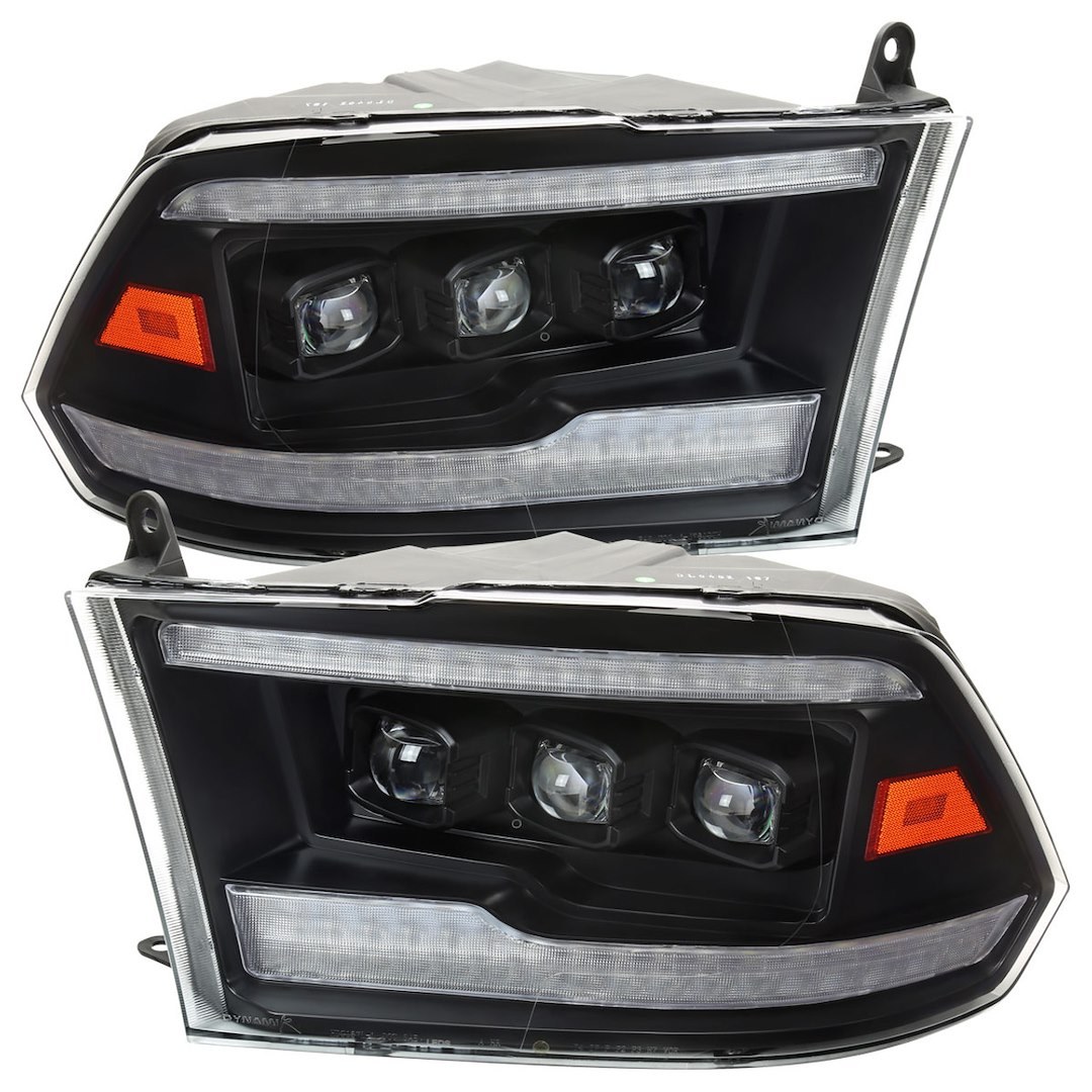 Spec-D Tunin Headlight Assembly, LED – 2LHE-RAM09JM-SQ-RS