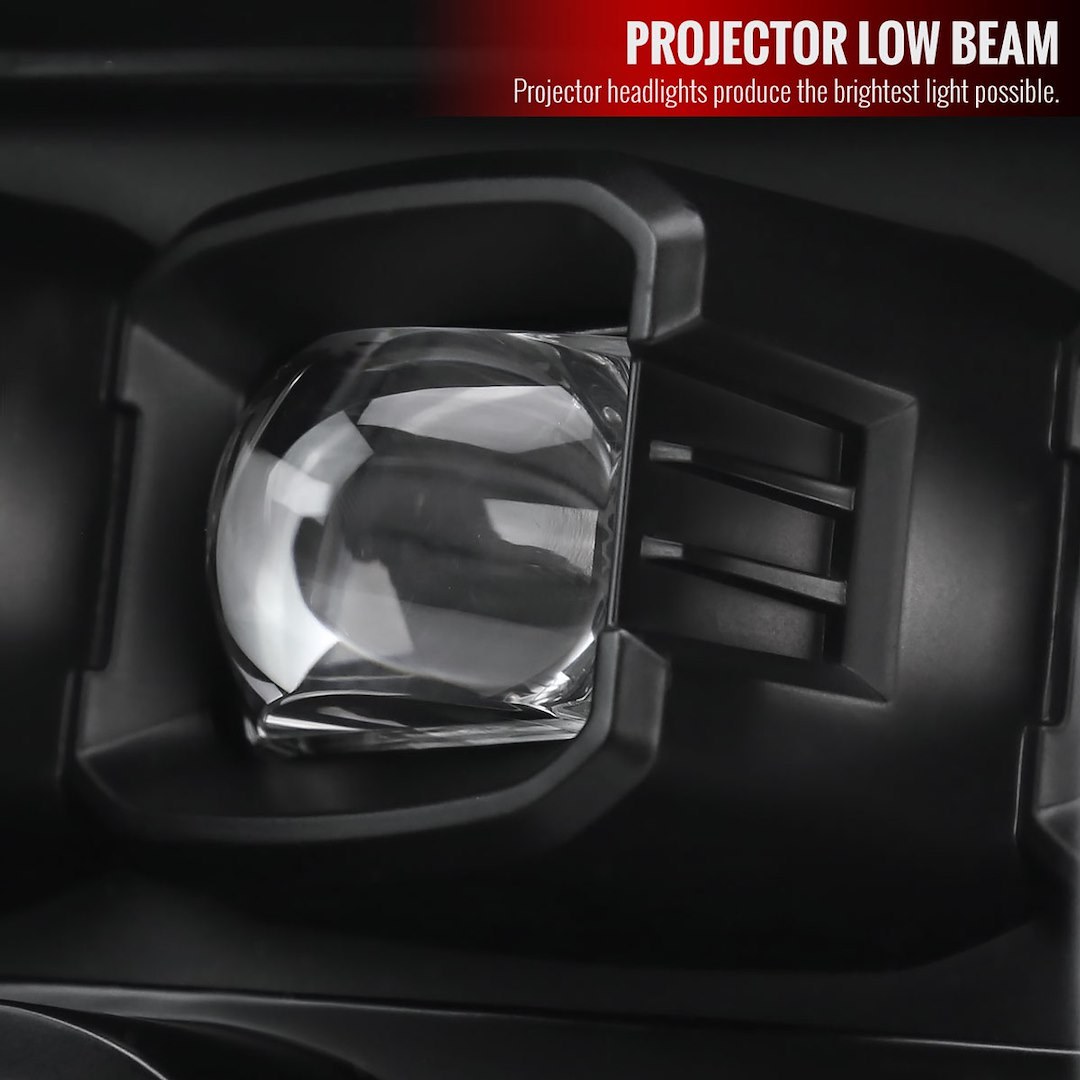 Spec-D Tunin Headlight Assembly, LED – 2LHE-RAM09JM-SQ-RS