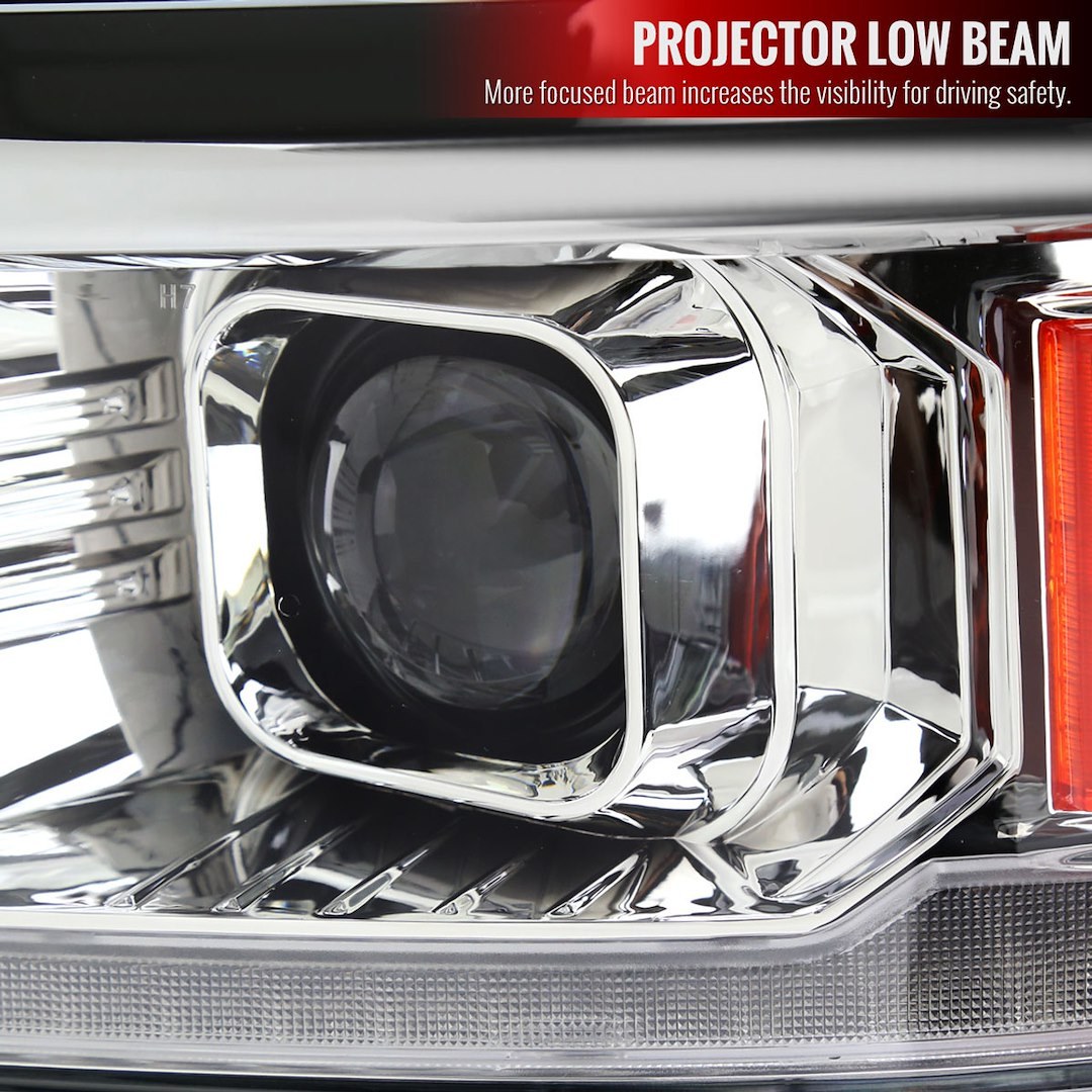 Spec-D Tunin Headlight Assembly – 2LHP-SIV14-C-SQ-RS
