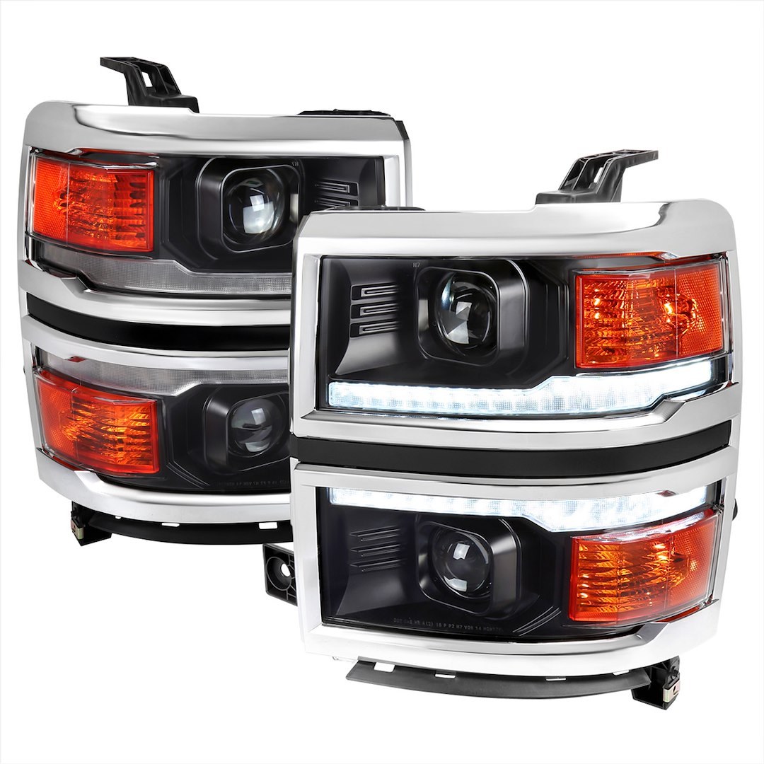 Spec-D Tunin Headlight Assembly – 2LHP-SIV14JM-C-SQ-RS
