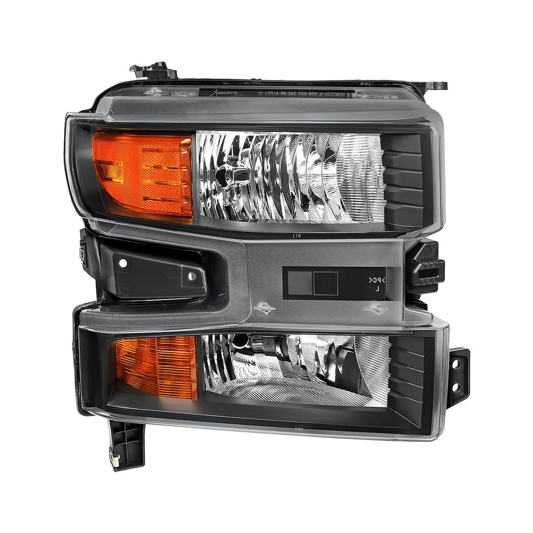 Spec-D Tunin Headlight Assembly, Factory Style Projector Beam with Turn Signal Light and Parking Light – 2LH-SIV1915JM-R-RO