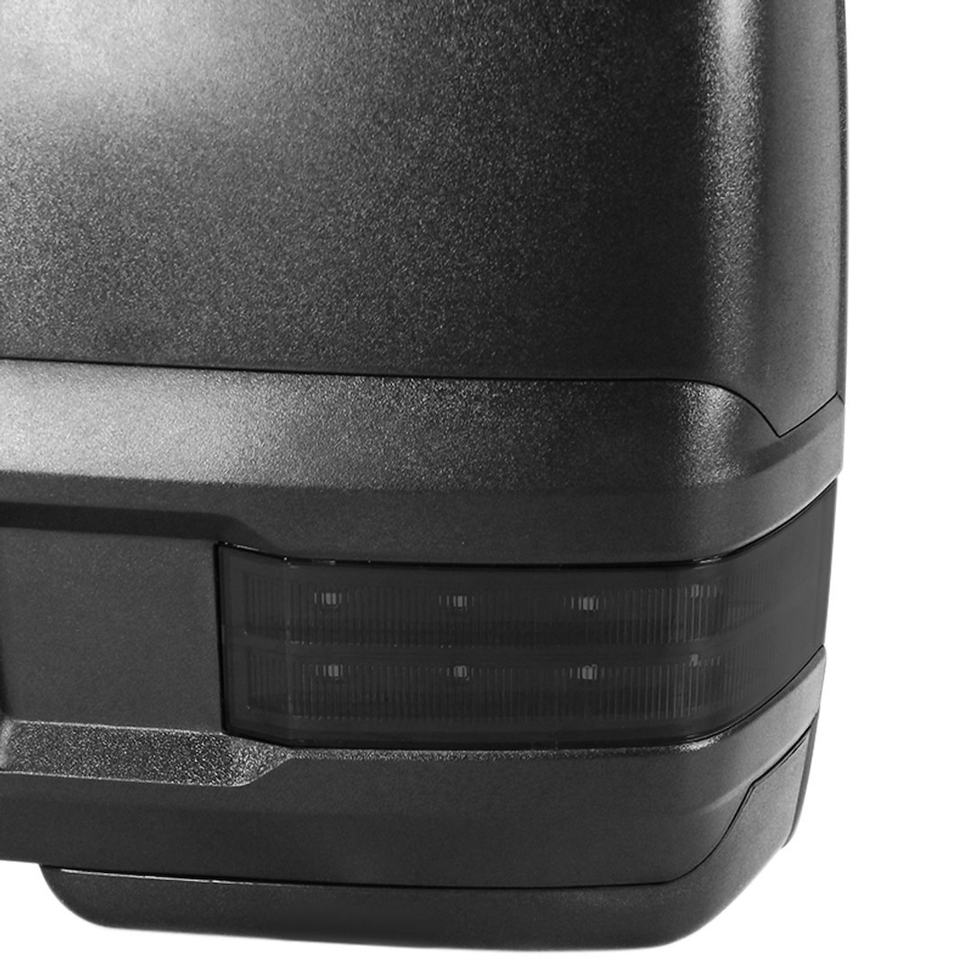 Spec-D Tunin Exterior Towing Mirror, 9 Inch Width X 12 Inch Height, Extends Up to 22 Inch, With Turn Signal Indicator – RMX-SIV14G3GLEDHP-FS