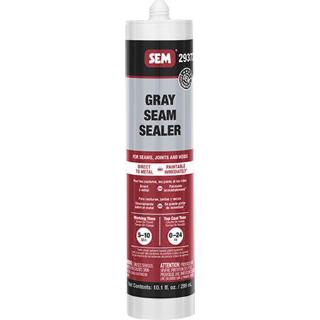 Sem Products Body Seam Sealer, 1K, Use to Seal Interior and Exterior Seams and Gaps, Gray – 29372