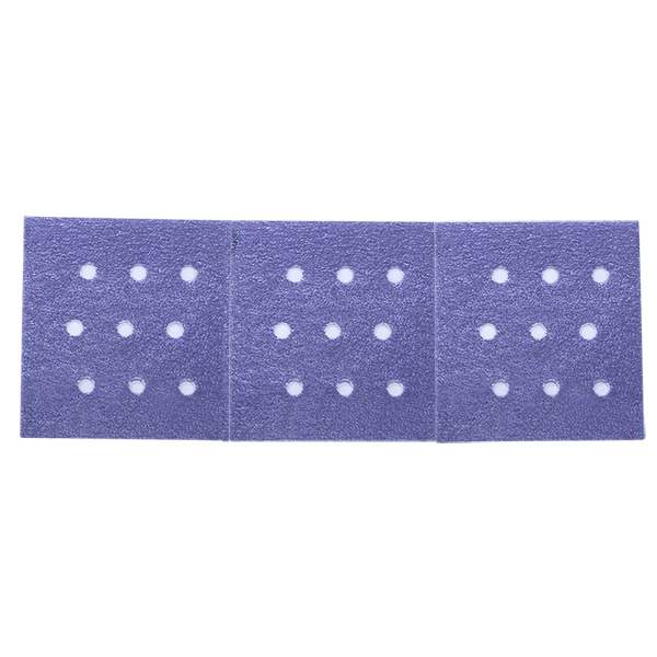 Sem Products Sandpaper, 220 Grit, 33.5 Foot Length X 2-3/4 Inch Width, Velcro Type Attachment, Blue, Film Backing, Hand and Machine Use – SA1220