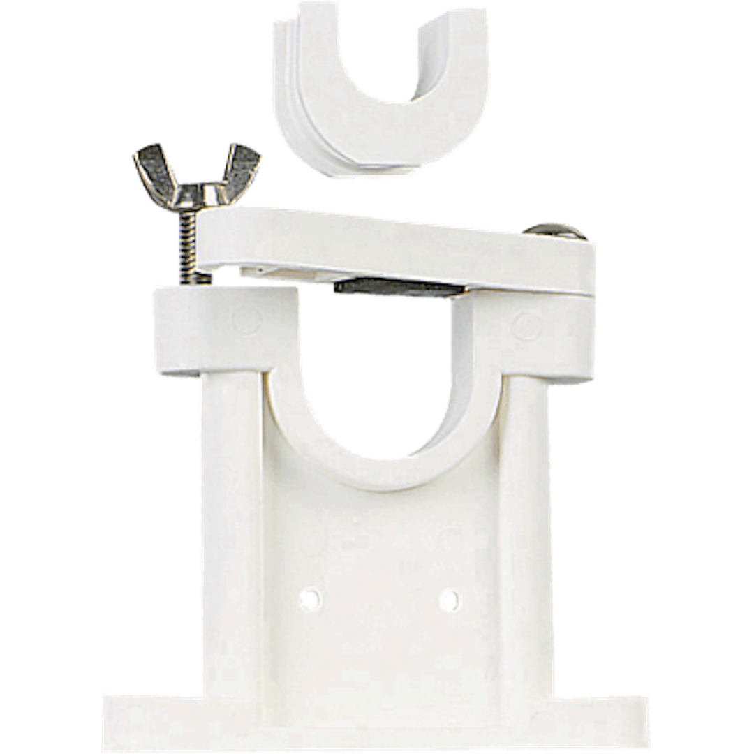 Shakespeare Antenna Mount, For Use with 1-1/8 Inch/ 1-1/2 Inch Diameter Antennas and Styles 81-S Swivel Mounts – 408-R