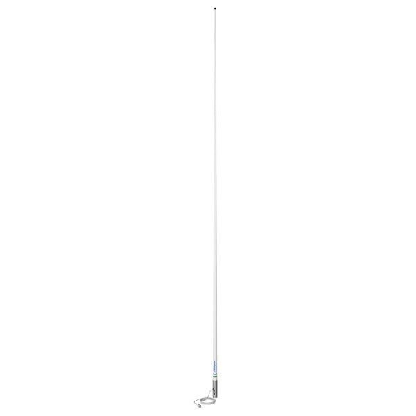 Shakespeare Antenna, Classic Series, Monopole AM/ FM Antenna, Ratchet Mount, High Gloss White Fiberglass, 8 Feet Height, AM/FM Band – 5120