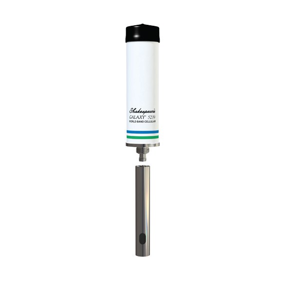 Shakespeare Wifi Antenna, Galaxy®, Without Router, 802.11n Compatible, N-Female on Base Connection, 100 Mbps Throughput – 5239