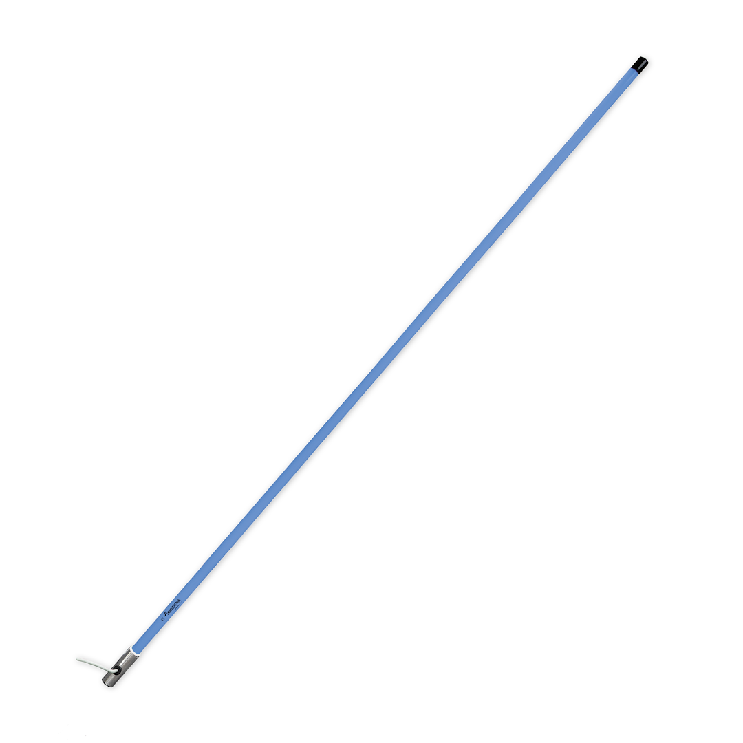 Shakespeare VHF Radio Antenna, Commlight ™, Monopole, 6.6 Foot Length, 6 Db Gain, Ratchet Mount, White – CL-6