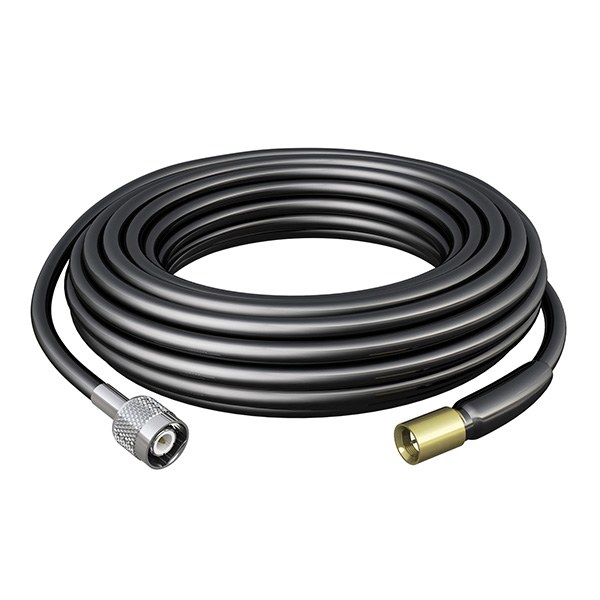 Shakespeare Coaxial Cable, RG-58, For Use with Siriusxm® SRA-25/ SRA-40 Satellite Radio Antenna, With Smb and Tnc Connectors, 35 Feet Length – SRC-35