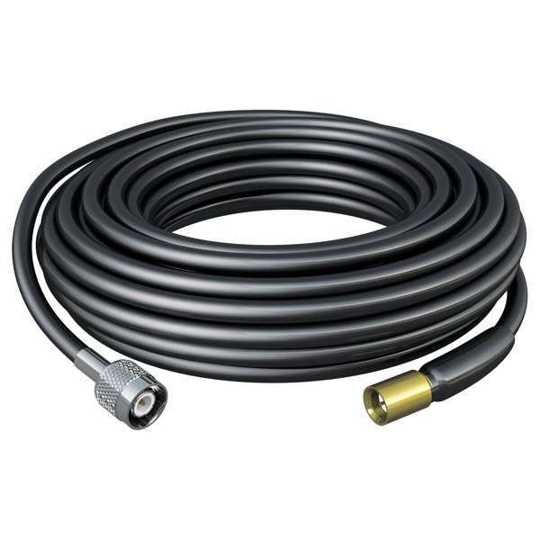 Shakespeare Coaxial Cable, RG-58, For Use with Siriusxm® SRA-25/ SRA-40 Satellite Radio Antenna, With Smb and Tnc Connectors, 50 Feet Length – SRC-50