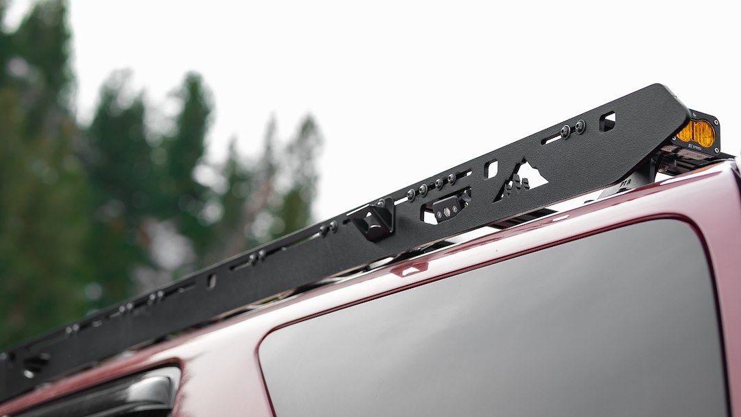 Sherpa Equip Roof Rack, The Princeton, Powder Coat, Black Anodized, Aluminum – 113744