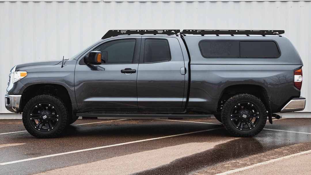 Sherpa Equip Roof Rack, The Little Bear, Powder Coat, Black Anodized, Aluminum – 124744