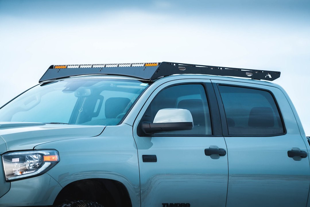 Sherpa Equip Roof Rack, The Big Bear, Powder Coat, Black Anodized, Aluminum – 125744