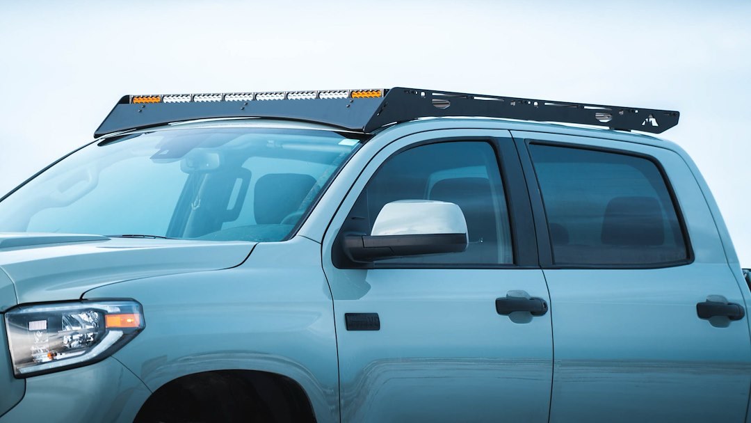 Sherpa Equip Roof Rack, The Big Bear, Powder Coat, Black Anodized, Aluminum – 125744