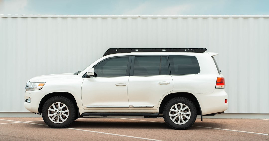 Sherpa Equip Roof Rack, The Blanca, Powder Coat, Black Anodized, Aluminum – 135744