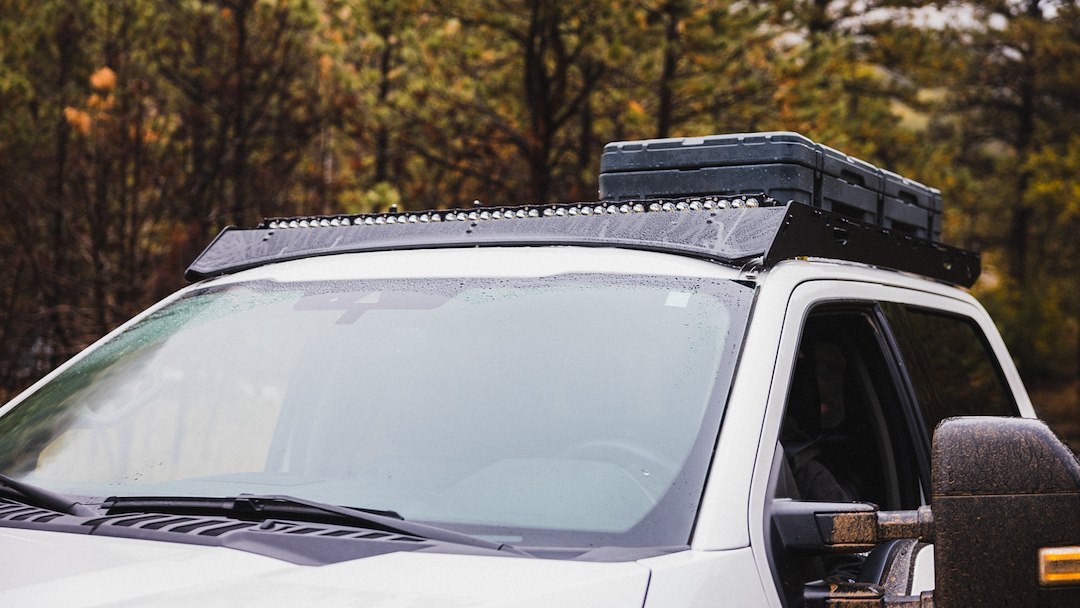 Sherpa Equip Roof Rack, The Thunder, Powder Coat, Black Textured, Aluminum – 137744