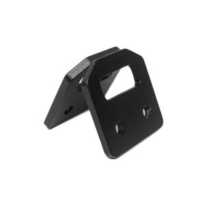 Sherpa Equip Tie Down Anchor, Smiley, Mounts to Sherpa Roof Racks, Textured, Black Aluminum Single – 211040