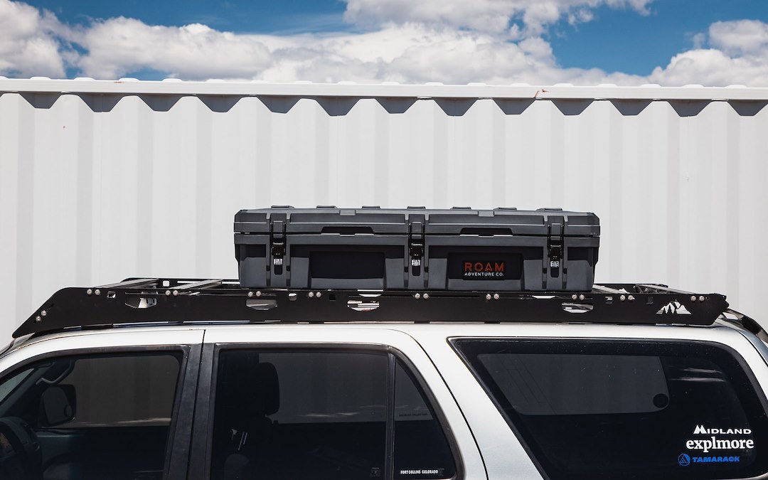 Sherpa Equip Cargo Carrier Mounting Kit, For Use with Roam Adventure Company Rugged 52 Liter Cases – 253040