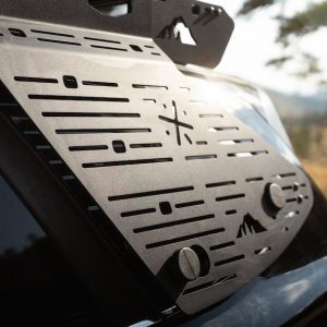 Sherpa Equip Molle Cargo Panel, For Mounting Essential Gear, Roof Rack Mount, Black, Aluminum, Single – 525540