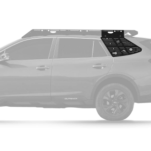 Sherpa Equip Molle Cargo Panel, For Mounting Essential Gear, Roof Rack Mount, Black, Aluminum, Single – 525640