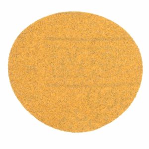 Shurtape Sanding Disc, Hookit ™, Used for Rough Featheredging, Gold, Aluminum Oxide, 3 Inch Diameter, Paper Backing, P80 Grit – 105319