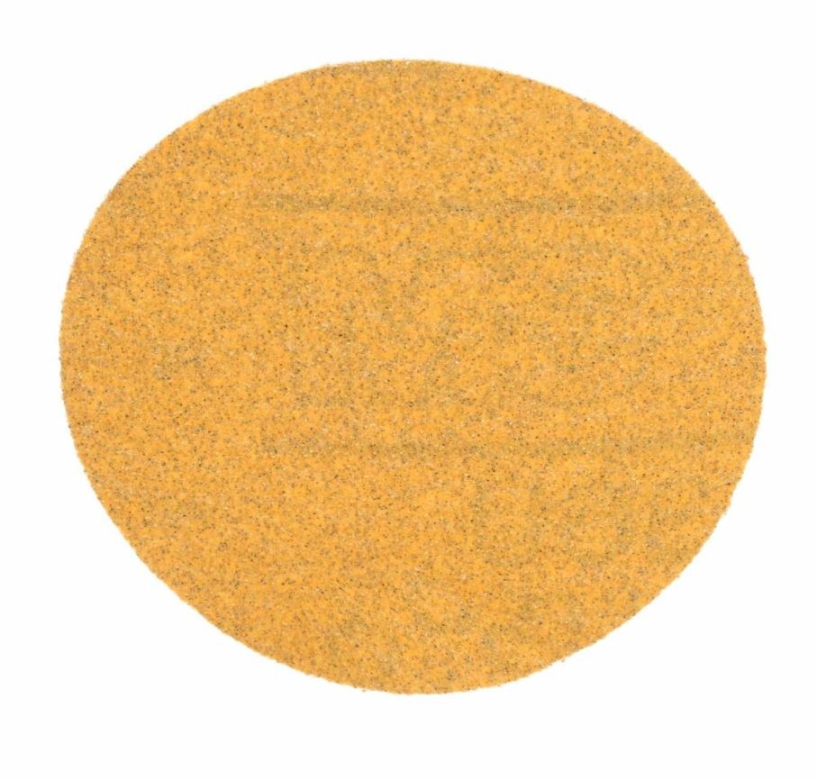 Shurtape Sanding Disc, Hookit ™, Used for Rough Featheredging, Gold, Aluminum Oxide, 3 Inch Diameter, Paper Backing, P80 Grit – 105319