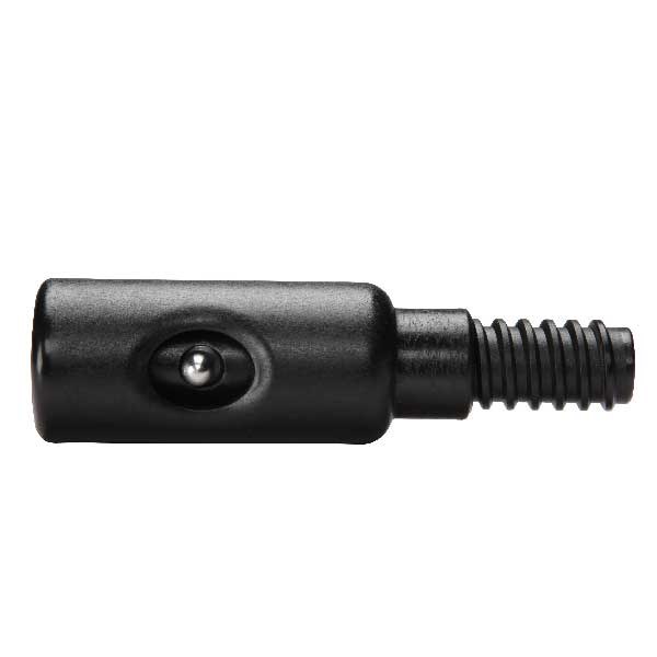 Shurhold Ind Extension Handle Adapter, Snaps Into Any Shur-Lok Handle, Threaded Type, With Push Button Connector – 101