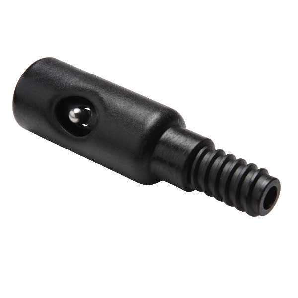 Shurhold Ind Extension Handle Adapter, Snaps Into Any Shur-Lok Handle, Threaded Type, With Push Button Connector – 101