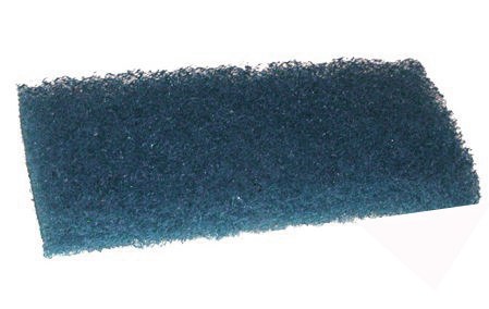 Shurhold Ind Scouring Pad, Used for General Teak Cleaning, Pad Type, Blue, Medium Texture, 10 Inch Length X 4-1/2 Width Dimension, Pack of 2 – 1702