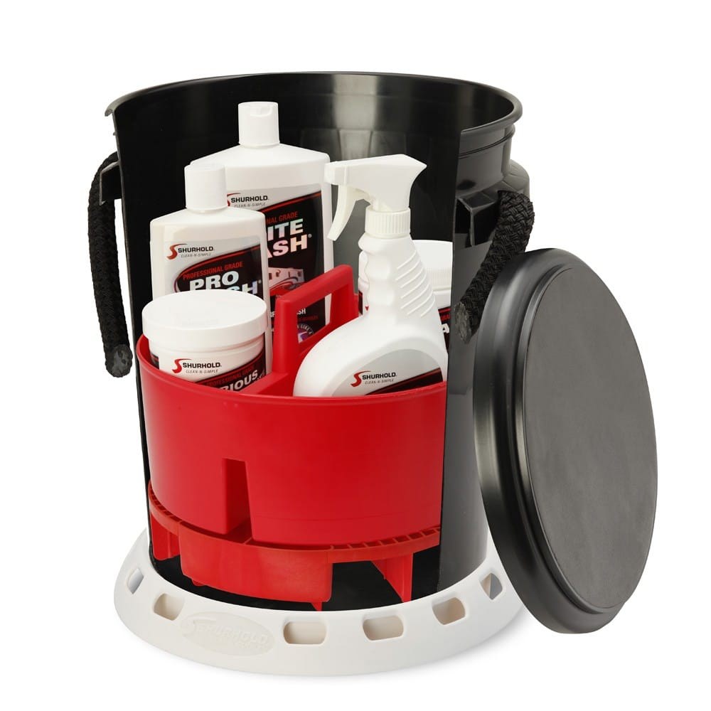Shurhold Ind Bucket Insert, Bucket Grate, For Use with 5 Gallon Capacity Bucket, Insert for Keeping Brushes and Mops Out of Dirt and Grime – 2402