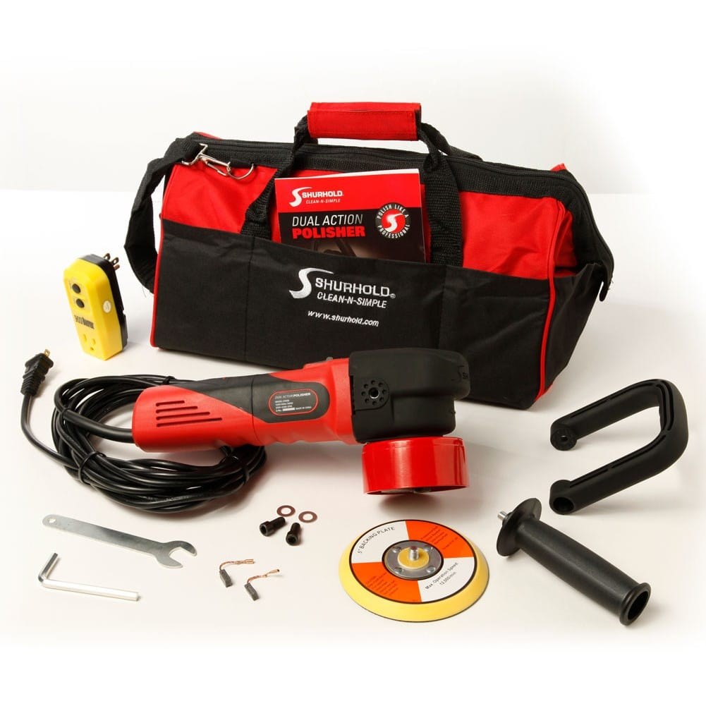 Shurhold Ind Polisher, Dual Action, 4.2 Amp, 2500 to 6500 Opm Variable Speed, 120 Volt AC, 500 Watt Power, 60 Hertz Frequency – 3100
