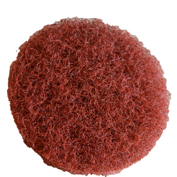 Shurhold Ind Polishing Pad, For Stripping and Paint Preparation, Coarse Brown Scrubber, Hook and Loop Attachment, Single – 3203