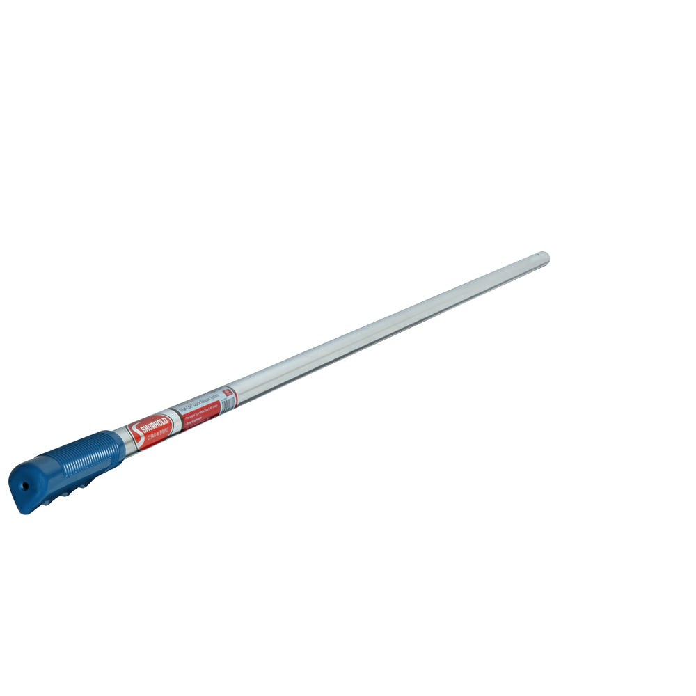Shurhold Ind Extension Handle, Use with Shurhold Brushes, 60 Inch Fixed Length, Triple Anodized Aluminium, Shur-Lok Quick Release System – 760FG