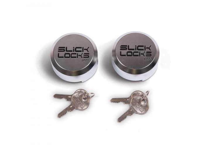 Slick Locks Puck Lock Kit, Replacement Puck Lock, Aluminum, Set of 2 – SL-AL-PL-2KA