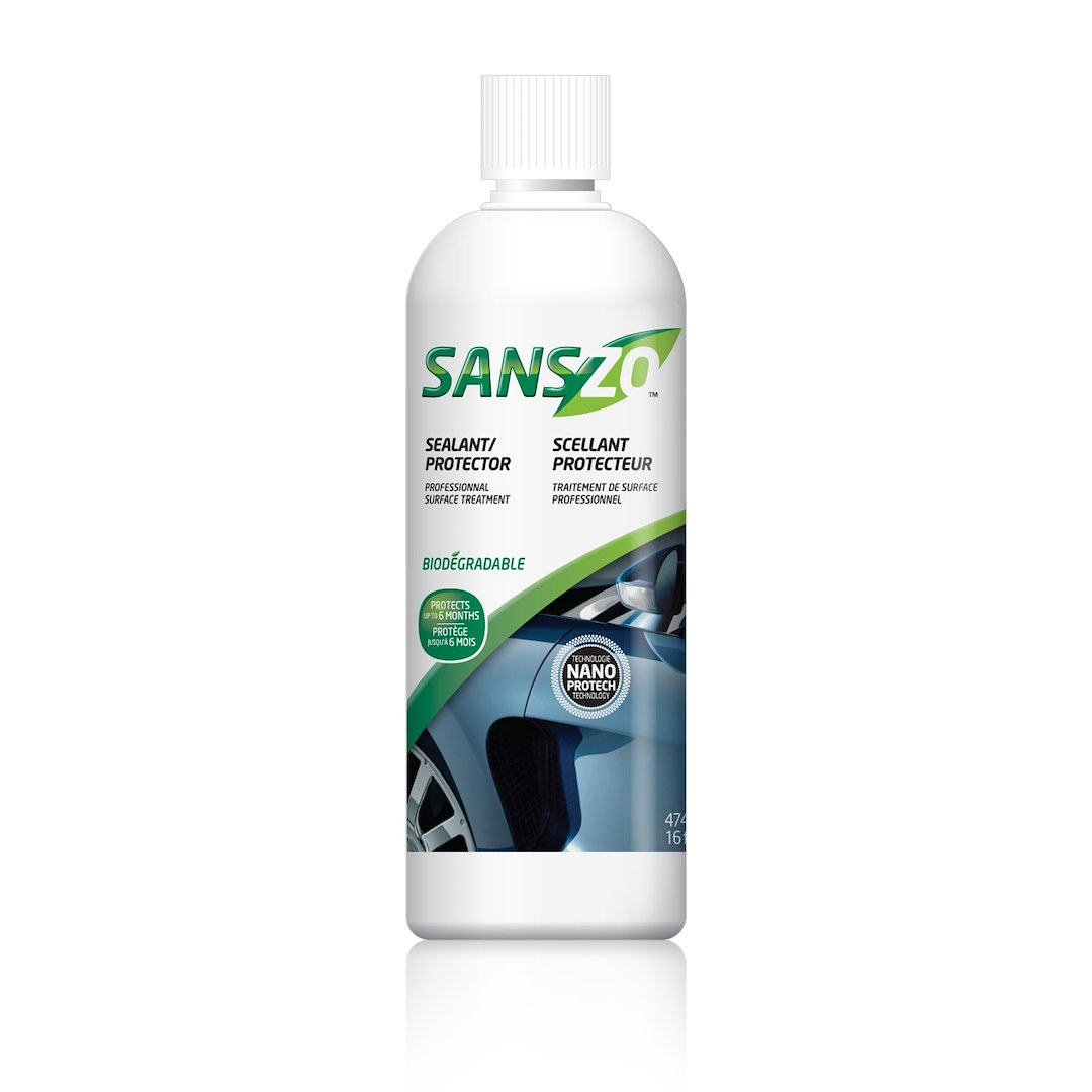 Sans-Zo Inc. Car Wax, Nano Protech, Liquid, 16 Ounce Bottle, Without Applicator – P-0101-16