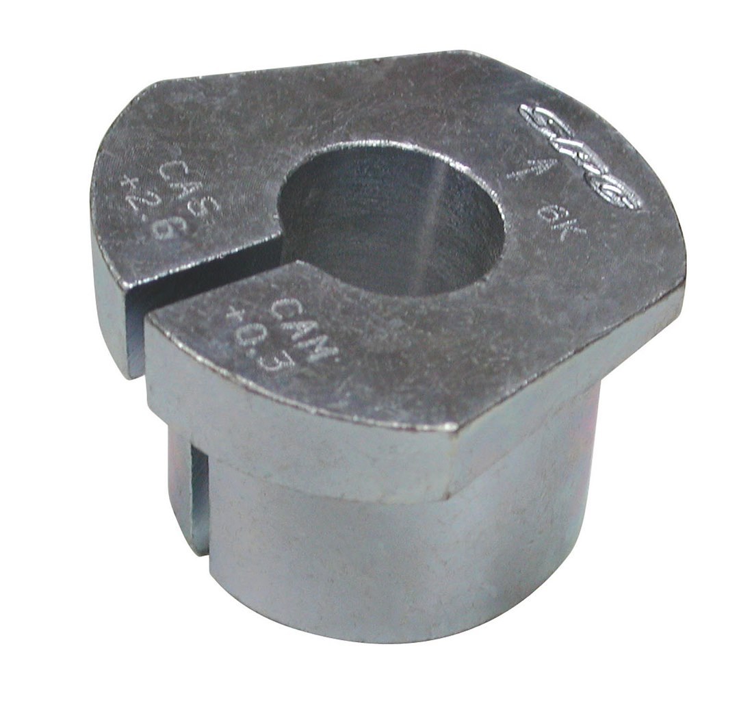 Speciality Alignment Caster/Camber Bushing, Adjustment Camber +.3 Degree/ Caster +2.6 Degree, Single – 23269