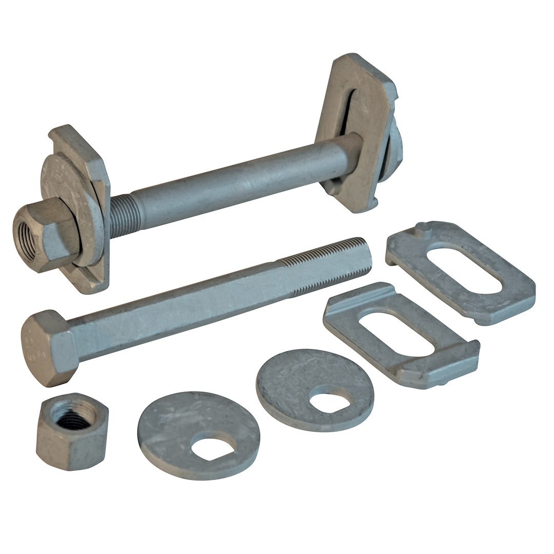 Specialty Alignment Caster/Camber Kit, Plus or Minus 1.0 Degree Camber/ 1.5 Degree Caster, With 2 Cams/ Bolt – 86252