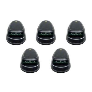 Spirit Fire Roof Marker Light, Tear Drop Shape, Clear Lens, LED, Ambitious Amber, Solar Powered, Low Profile, Auto Turn on/ Turn Off – FORM1CA5-SPFR