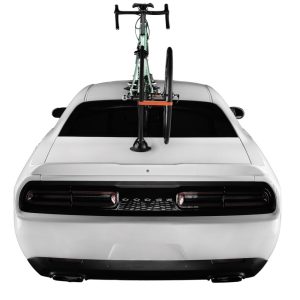Seasucker Bike Rack Wheel Holder, Hogg, Use with Seasucker Talon/ Mini Bomber/ Bomber Bike Racks, Holds 1 Wheels, Screw-On, Yellow, Aluminum – BA1580