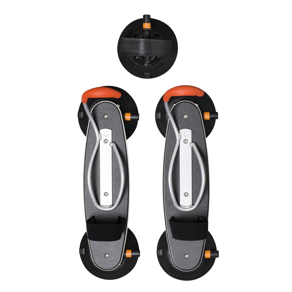 Seasucker Bike Rack, Trike Rack, Roof Suction Cup Mount, Hold 1 Bike, Bike Tire Strap, Without Lock, Non-Foldable, Black – BD1005