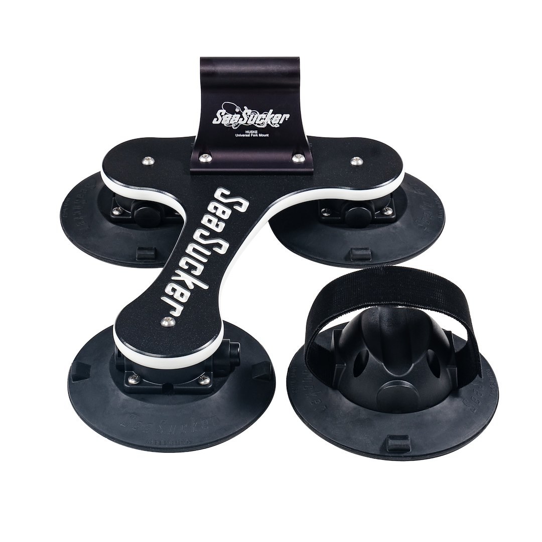 Seasucker Bike Rack, Talon, Roof Suction Cup Mount, Holds 1 Bike, Up to 45 Pound Weight Capacity, Fork Mount, Black – BT1004.1