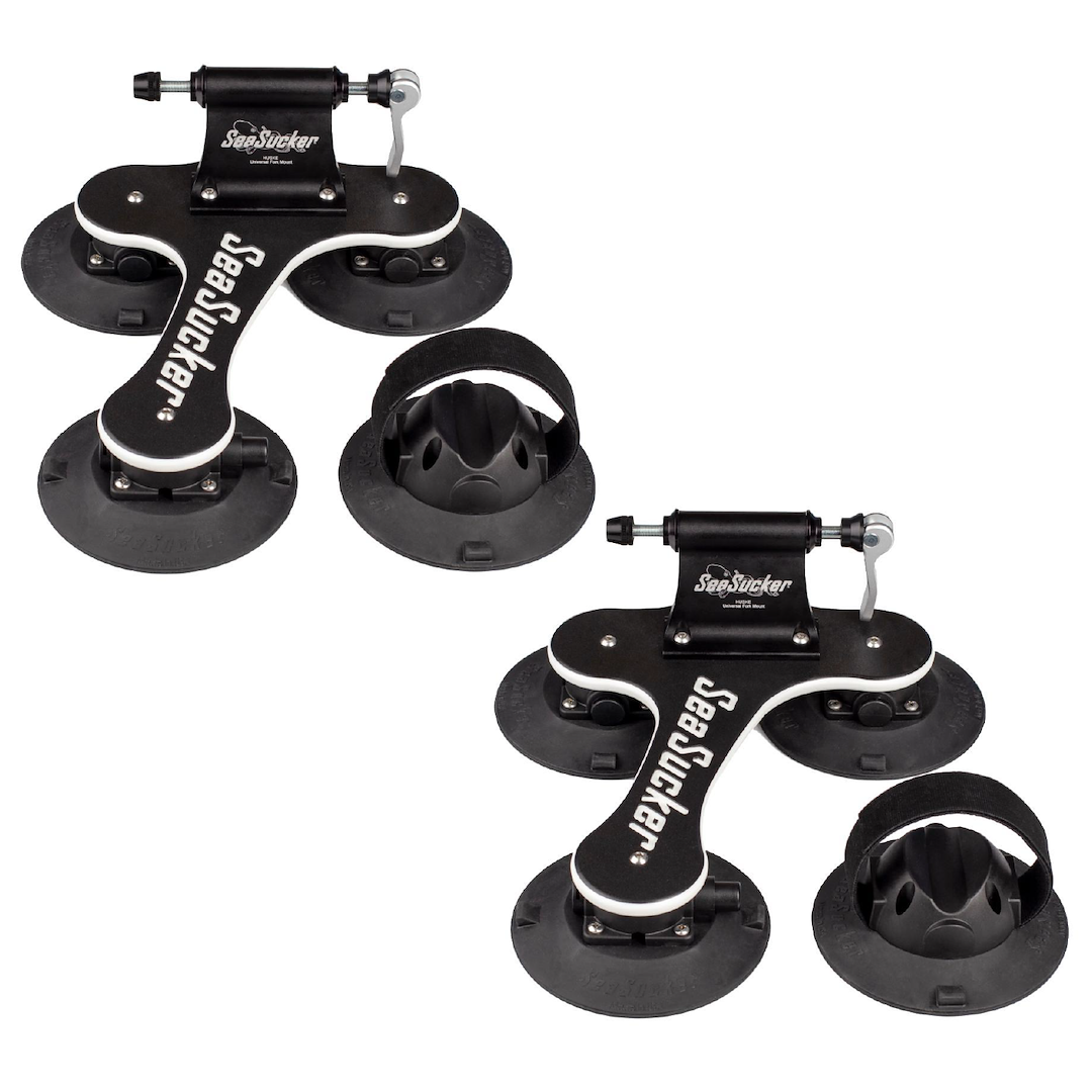 Seasucker Bike Rack, Talon, Roof Suction Cup Mount, Holds 1 Bike, Up to 45 Pound Weight Capacity, Fork Mount, Without Lock, Non-Foldable – BT1104