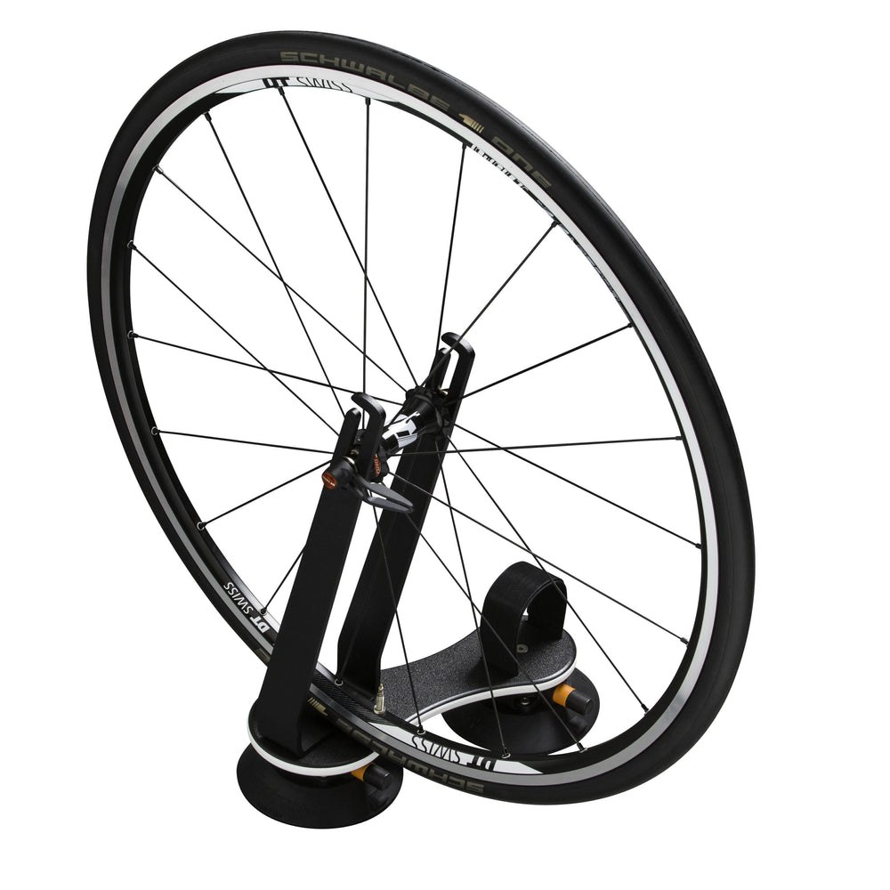 Seasucker Bike Rack Wheel Holder, Flight Deck, Use with Seasucker Talon/ Mini Bomber/ Bomber Bike Racks, Holds 1 Wheels, Black, Aluminum – BV1022