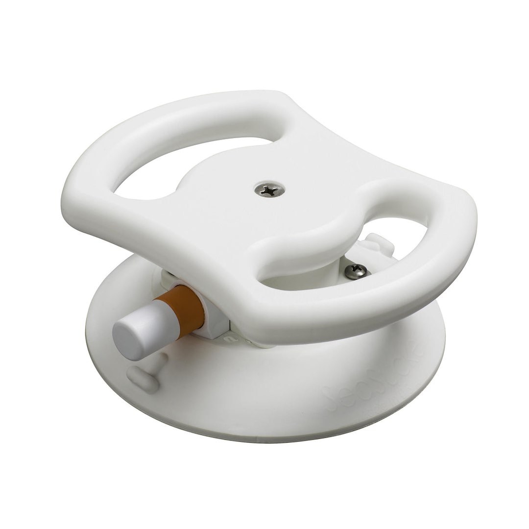 Seasucker Multi Purpose Handle, Attaches to Glass/ Fiberglass/ Metal/ Plastic Surfaces, Up to 210 Pound Pulling Capacity, White – MB5277