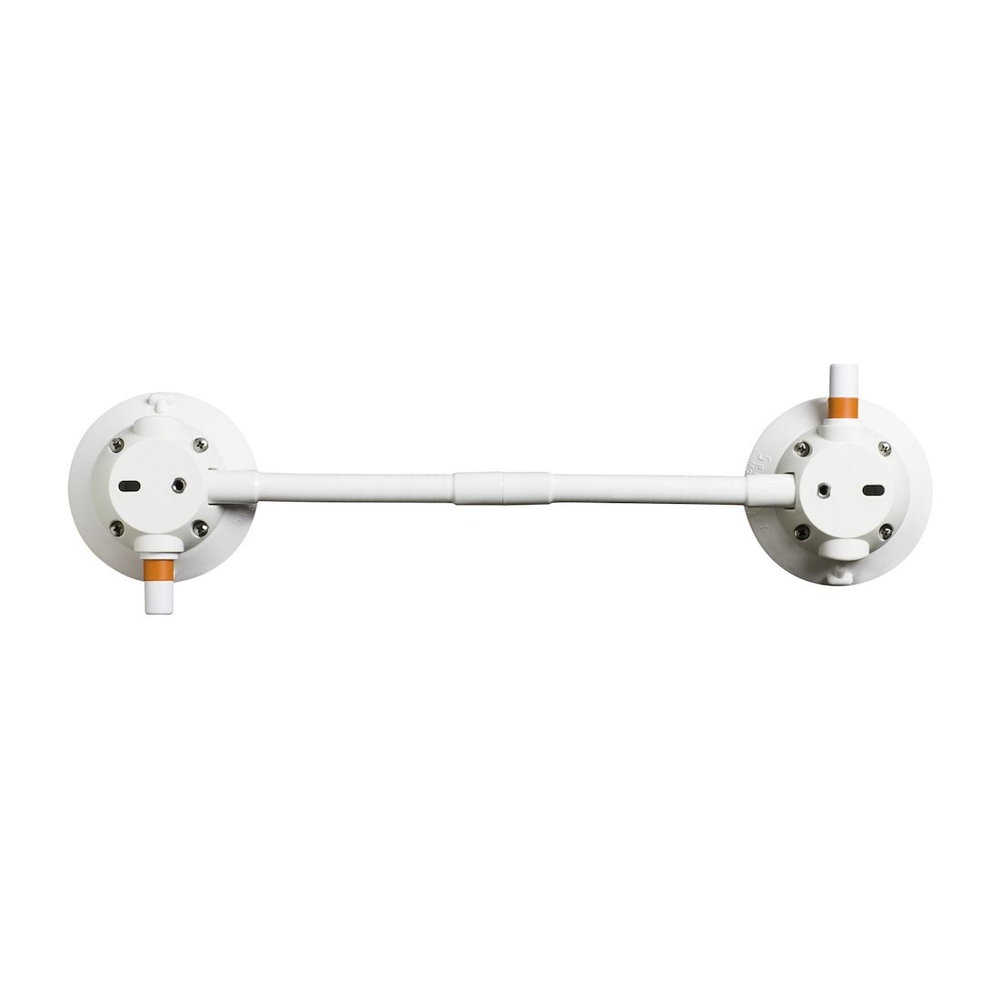 Seasucker Tablet Mount, Naked Flex, Mounts to Flat Surface with Suction Cup, Without Powered Dock, White – MB6218W